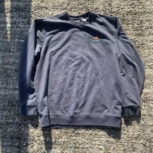 Patagonia Men's Large Blue Midweight Crew Sweatshirt Organic Cotton Fleece